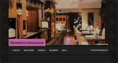 Desktop Screenshot of montmartrerestaurant.ie